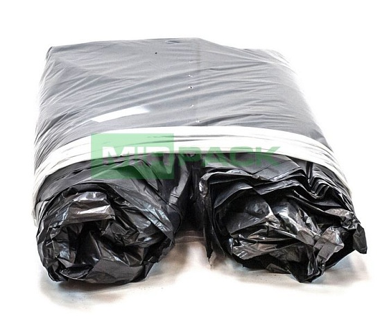 Мешки для мусора 360 л, 80 мкм, ПВД, 120х140, с фальцами, в пачках разделенные - Вид 4